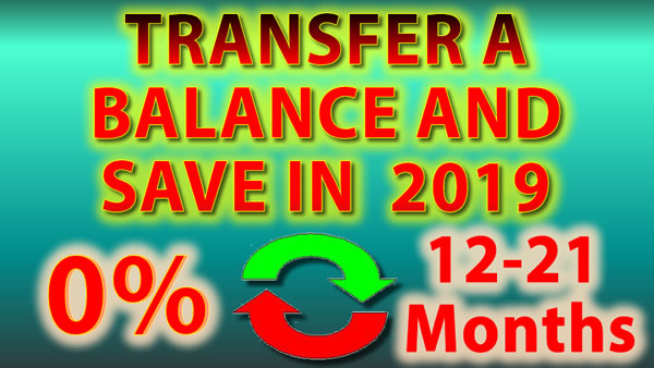 Transfer a Balance and Save in 2019