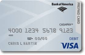 does bank of america offer prepaid credit cards