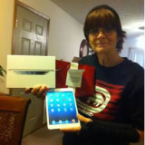 Linda Tollison - our first Ipad Mini giveaway winner!